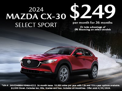 2024 Mazda CX-30 Select Sport