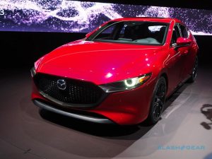 Bright red 2019 Mazda3 | Mazda dealership in Ellisville, MO