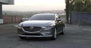 A parked gray 2019 Mazda6 | Mazda dealer in Ellisville, MO