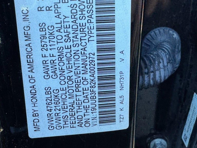 2019 Acura TLX 3.5L SH-AWD w/Advance Pkg