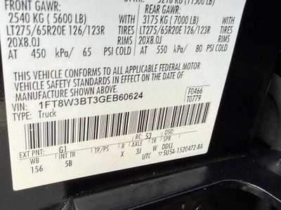 2016 Ford Super Duty F-350 SRW 4WD Crew Cab 156" Lariat