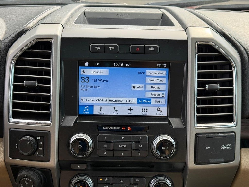 2016 Ford F-150 4WD SuperCrew 145" Lariat
