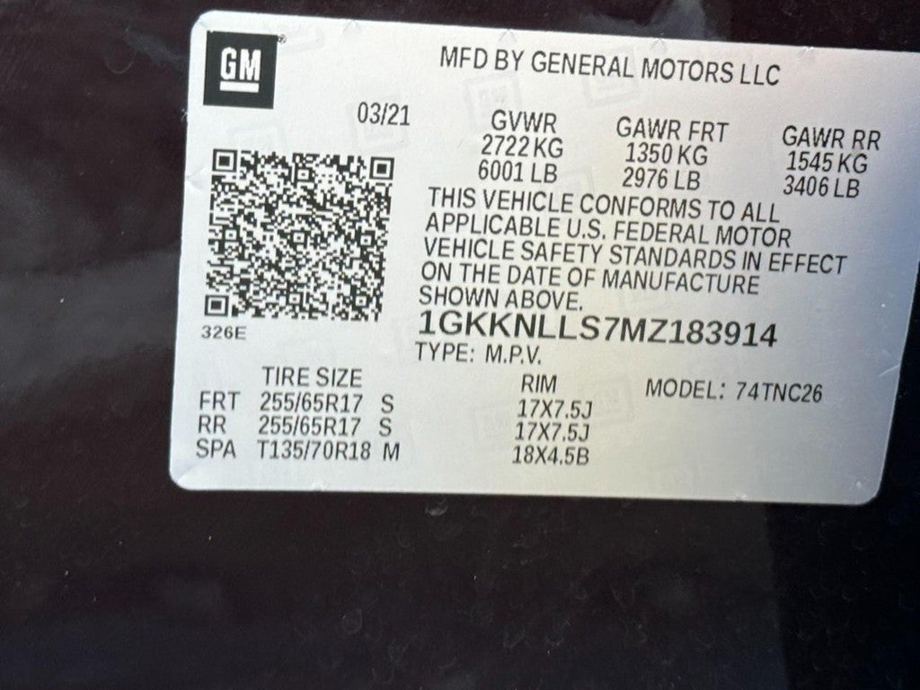 2021 GMC Acadia AWD 4dr AT4