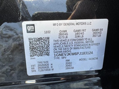 2023 Chevrolet Traverse AWD 4dr RS