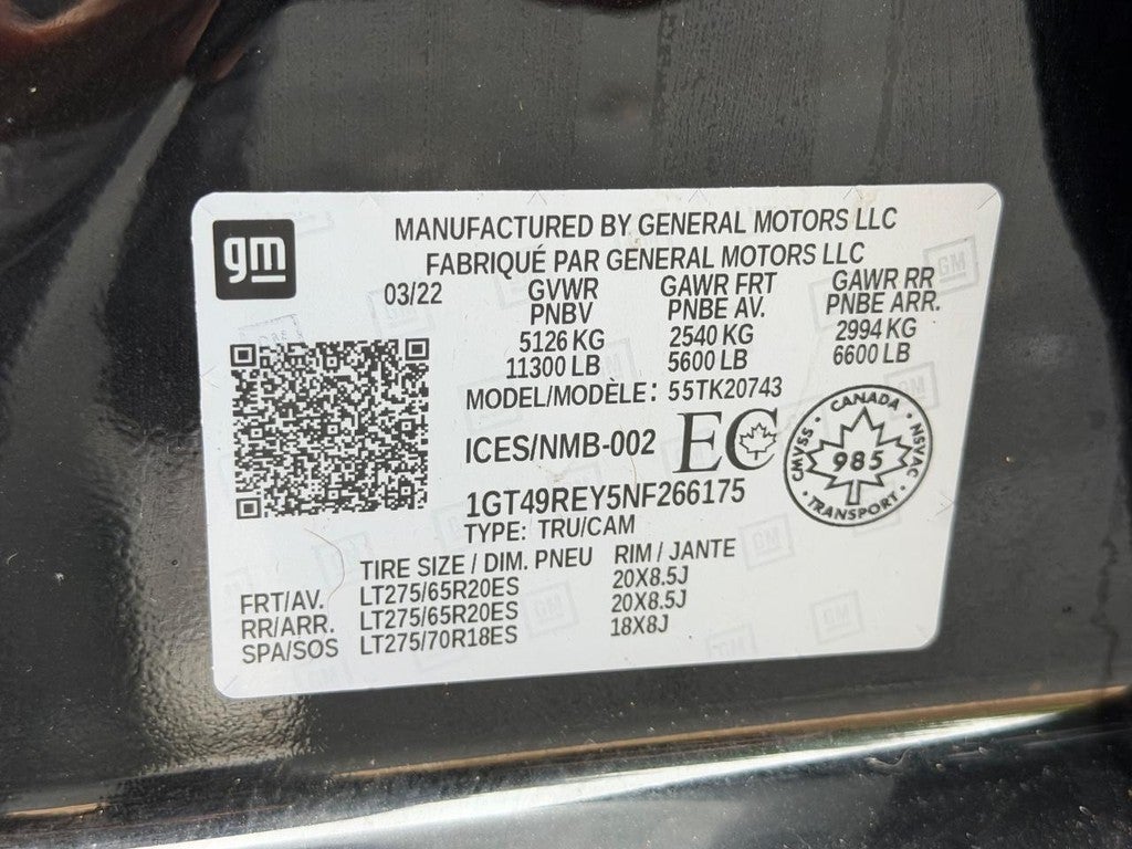 2022 GMC Sierra 2500HD 4WD Crew Cab 159" Denali