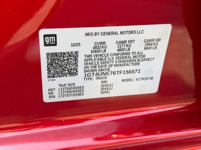 2026 GMC Sierra 2500HD 4WD Crew Cab 159" SLT