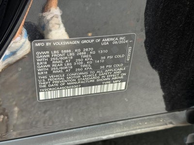 2025 Volkswagen Atlas 2.0T Peak Edition 4MOTION