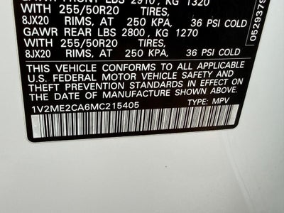 2021 Volkswagen Atlas Cross Sport 3.6L V6 SE w/Technology R-Line FWD