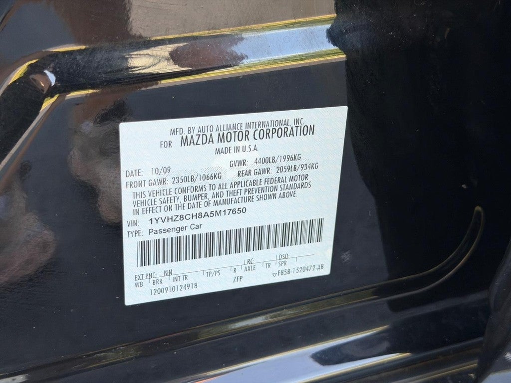 2010 Mazda MAZDA6 4dr Sdn Auto i Touring