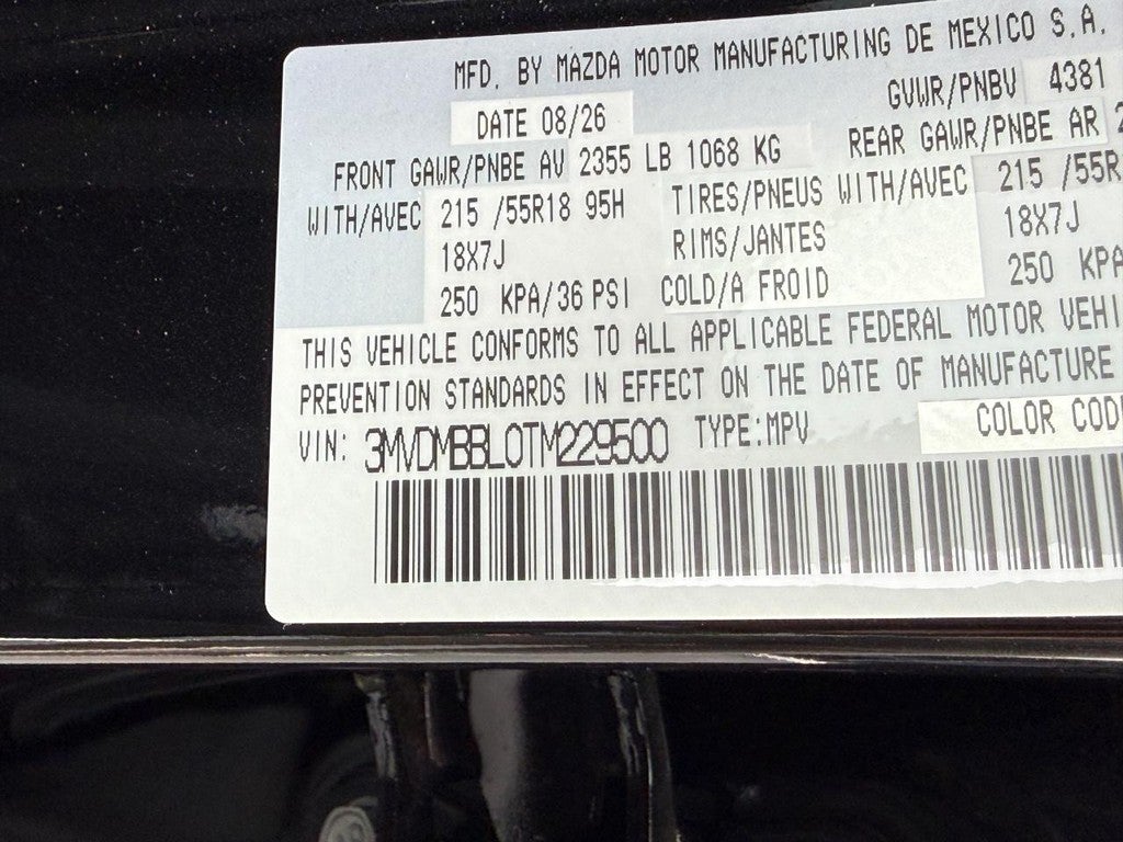 2026 Mazda Mazda CX-30 2.5 S Select Sport AWD