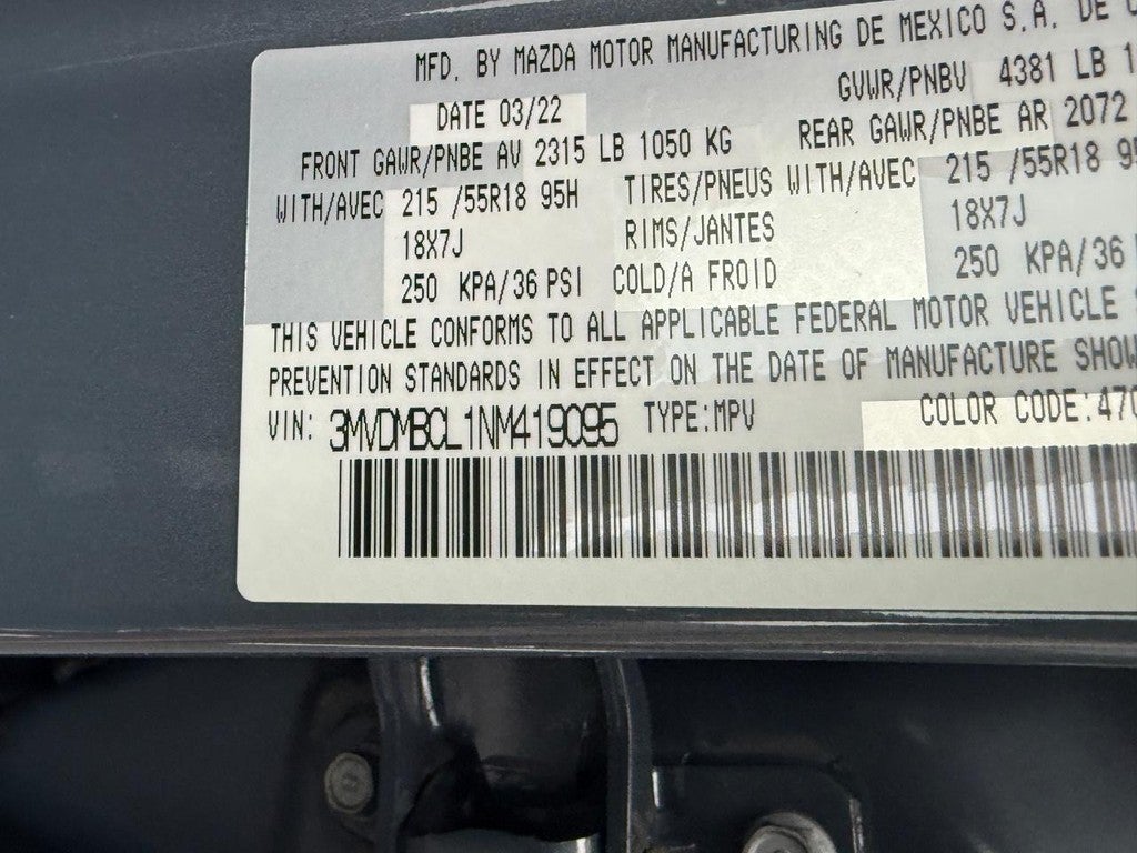 2022 Mazda Mazda CX-30 2.5 S Carbon Edition AWD