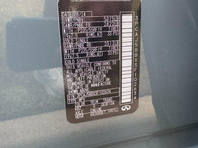 2025 INFINITI QX50 LUXE AWD