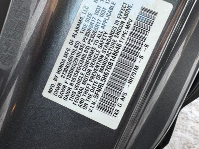 2016 Honda Odyssey 5dr EX-L w/Navi