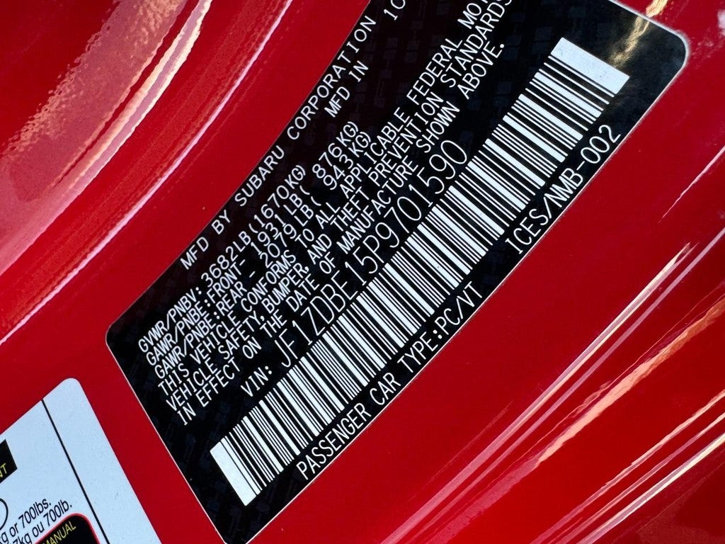 2023 Subaru BRZ Limited Manual