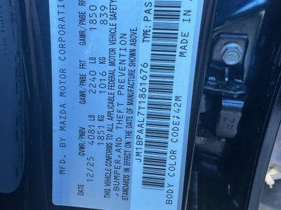 2026 Mazda Mazda3 Sedan 2.5 S