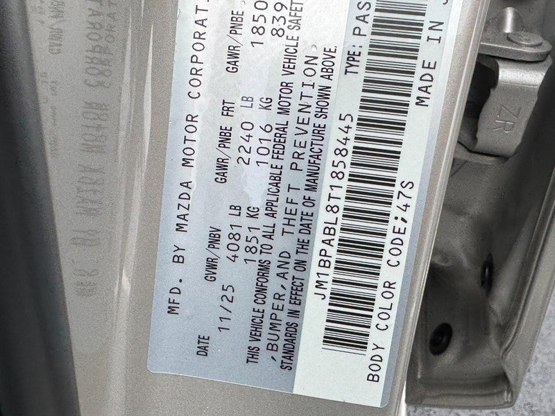 2026 Mazda Mazda3 Sedan 2.5 S Select Sport