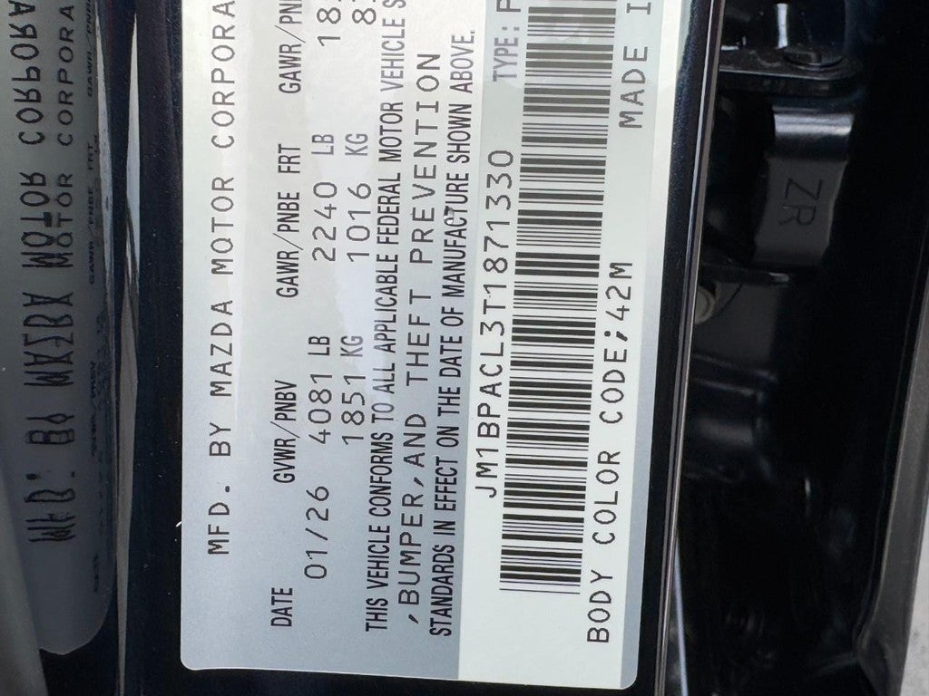 2026 Mazda Mazda3 Sedan 2.5 S Preferred