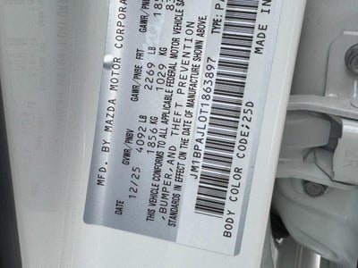 2026 Mazda Mazda3 Hatchback 2.5 S