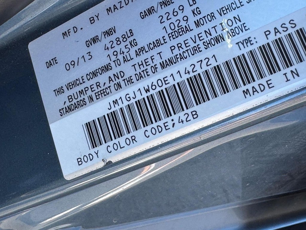 2014 Mazda MAZDA6 4dr Sdn Auto i Grand Touring