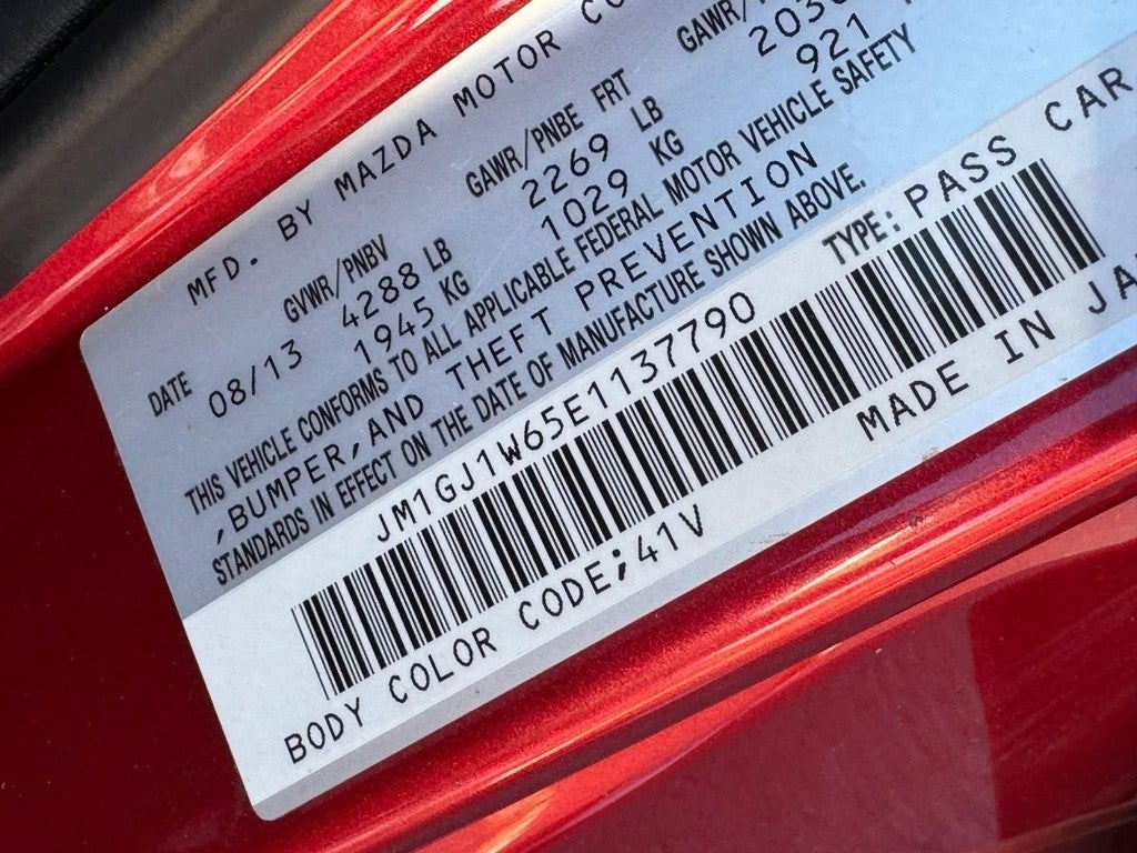 2014 Mazda MAZDA6 4dr Sdn Auto i Grand Touring