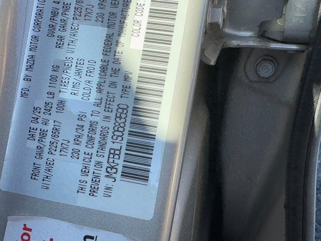 2025 Mazda Mazda CX-5 2.5 S Select Package