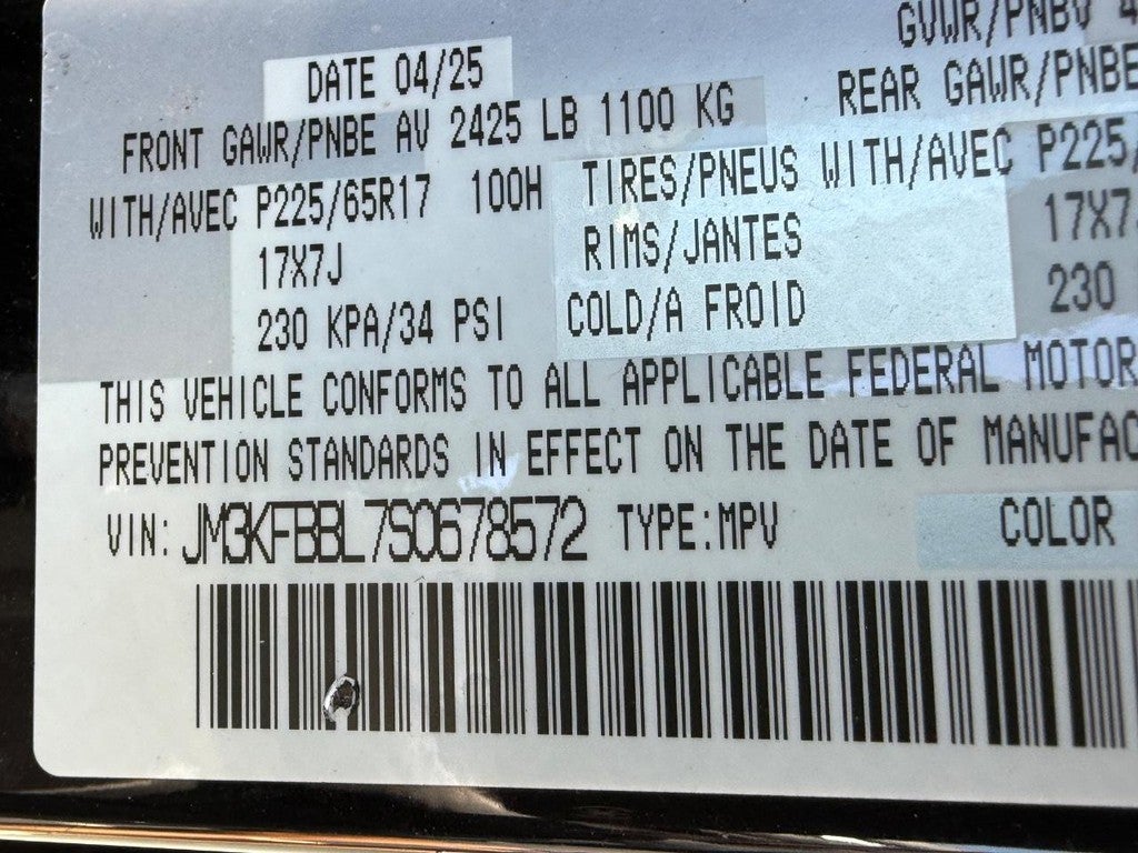 2025 Mazda Mazda CX-5 2.5 S Select Package AWD