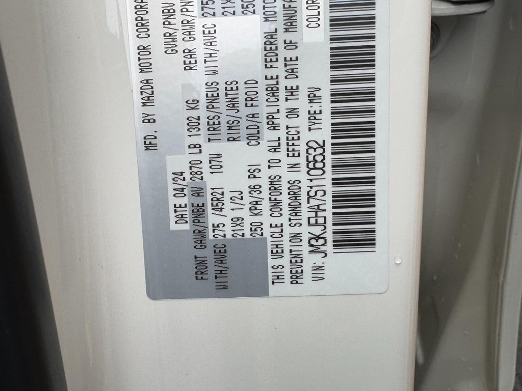 2025 Mazda Mazda CX-70 PHEV Premium Plus Package AWD