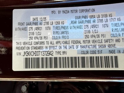 2026 Mazda Mazda CX-90 3.3 Turbo Premium Sport