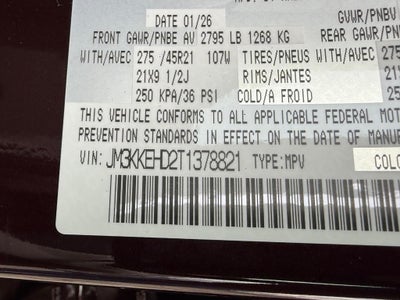 2026 Mazda Mazda CX-90 3.3 Turbo Premium Plus AWD