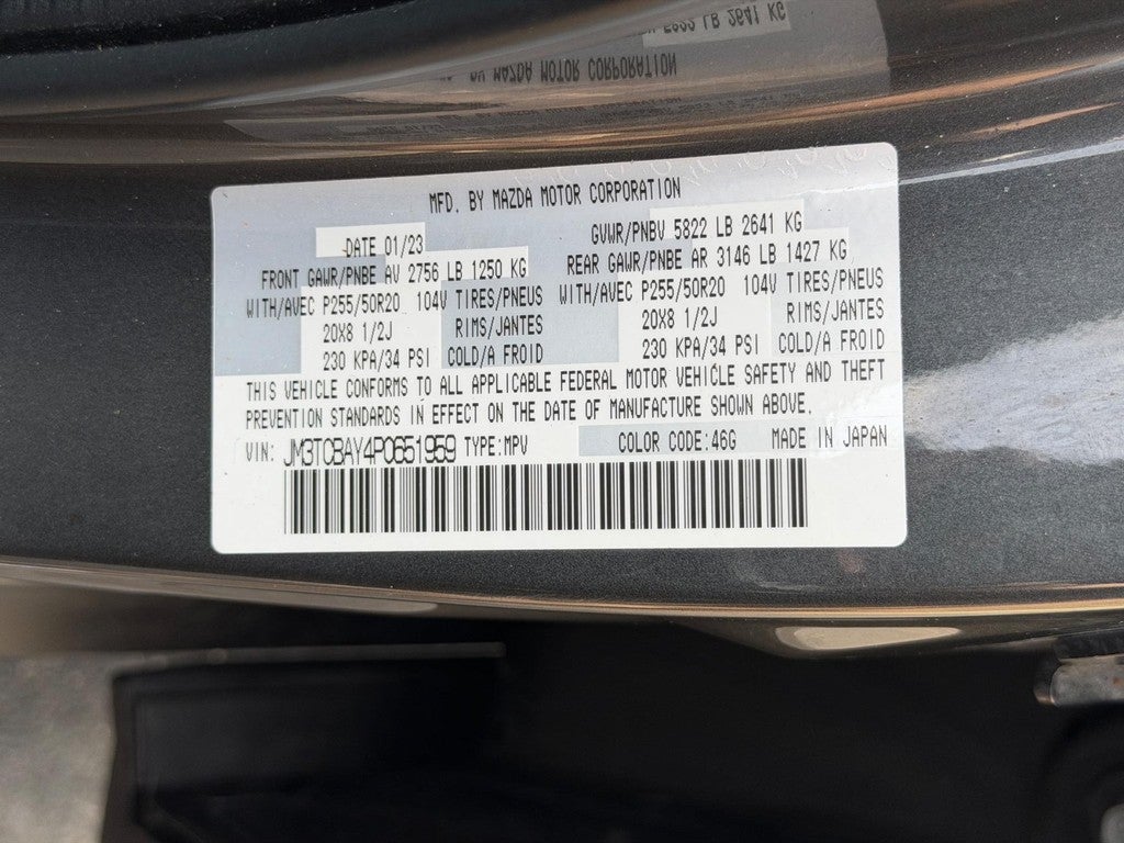 2023 Mazda Mazda CX-9 Touring Plus