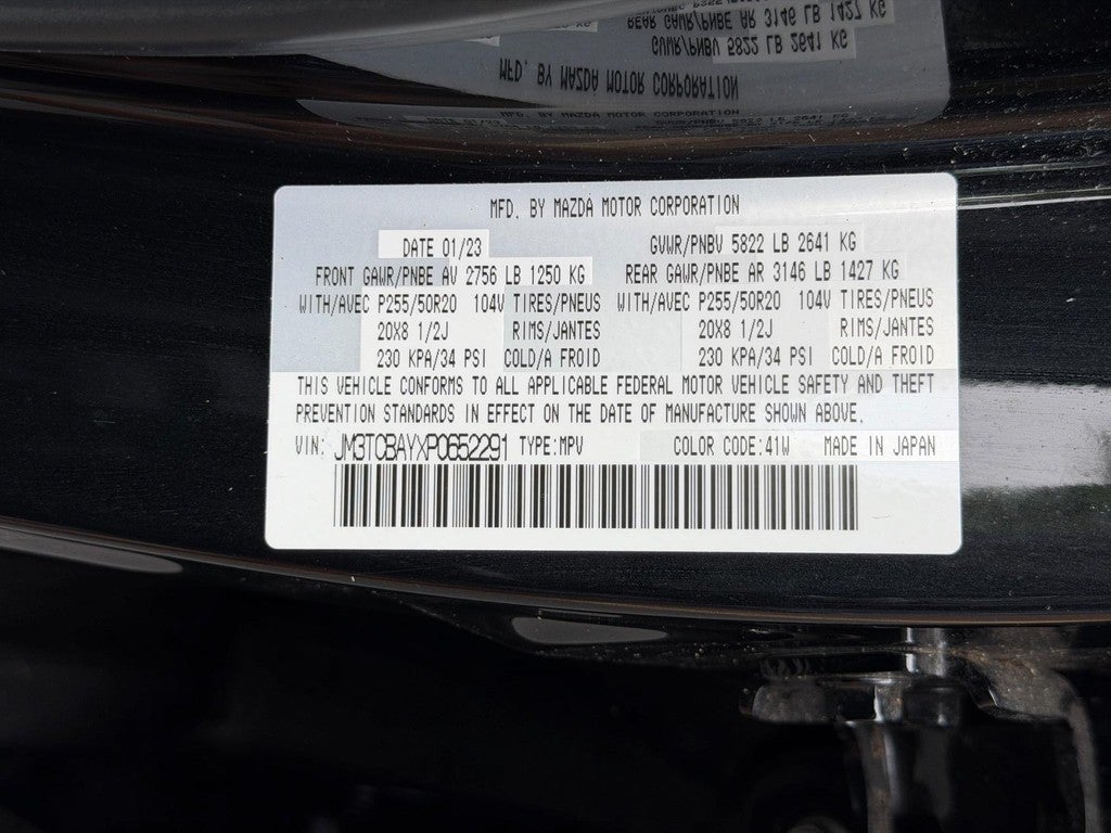 2023 Mazda Mazda CX-9 Touring Plus