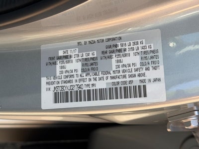 2018 Mazda Mazda CX-9 Touring