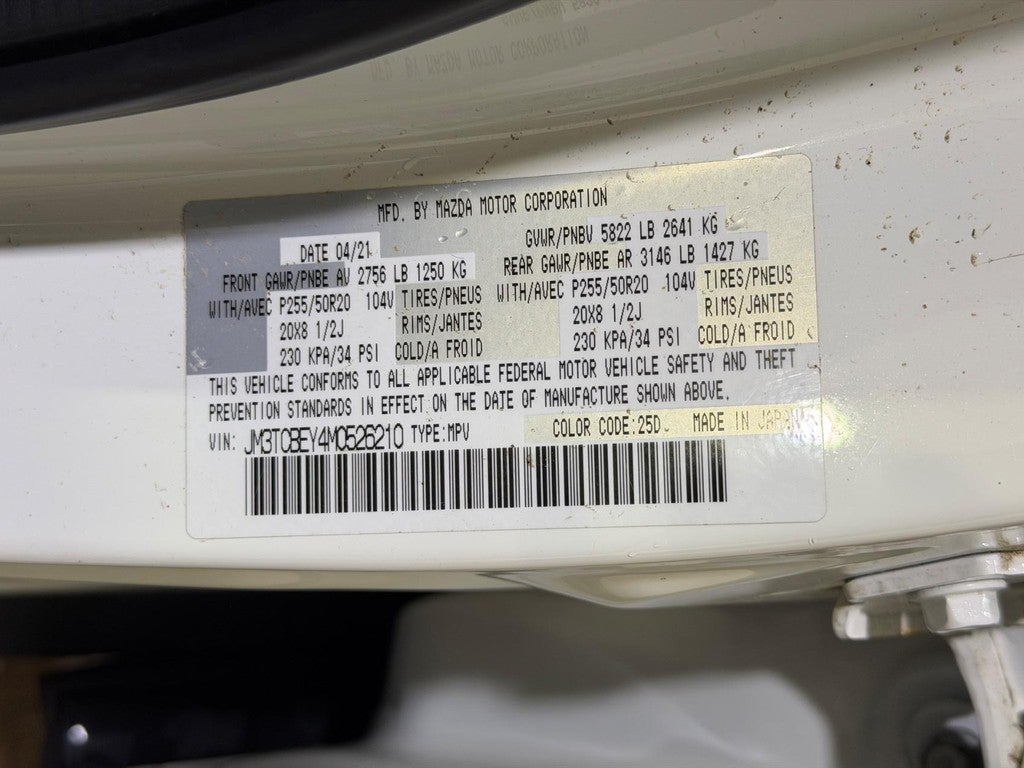 2021 Mazda Mazda CX-9 Signature AWD