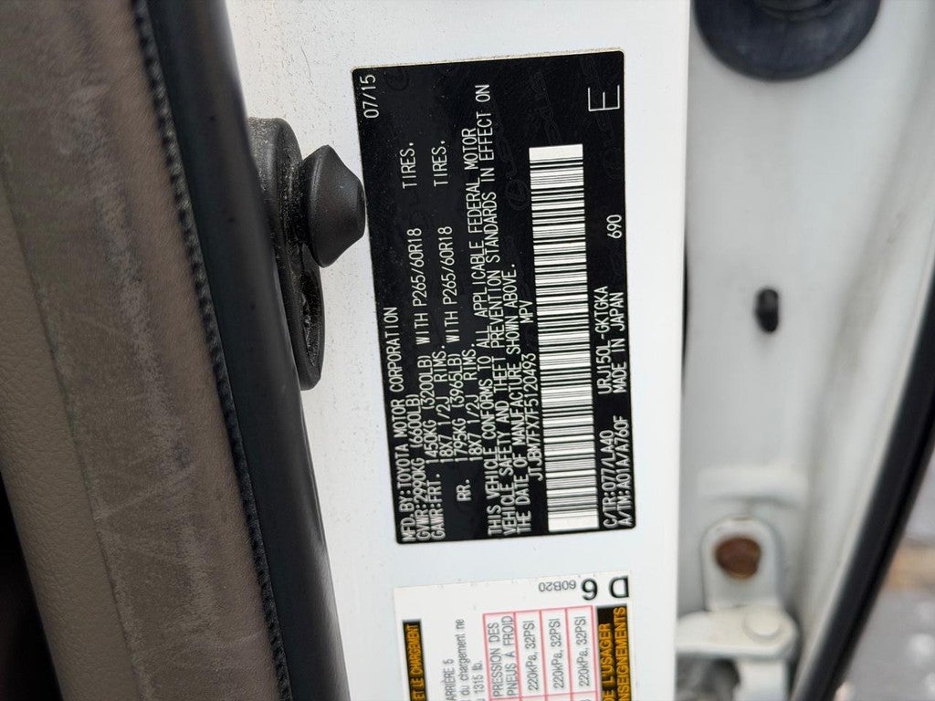 2015 Lexus GX 460 4WD 4dr
