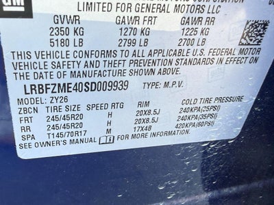 2025 Buick Envision AWD 4dr Avenir
