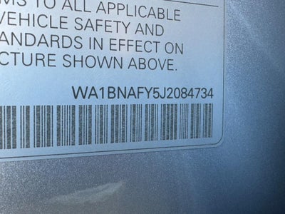 2018 Audi Q5 2.0 TFSI Premium Plus