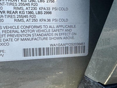 2025 Audi Q5 S line Premium 45 TFSI quattro