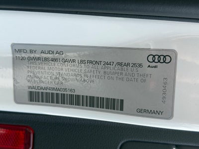 2021 Audi A4 Sedan S line Premium 45 TFSI quattro