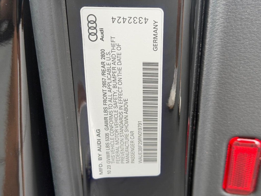 2024 Audi A6 Sedan Premium Plus 45 TFSI quattro