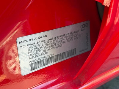 2023 Audi A3 Premium 40 TFSI quattro