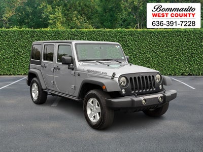 2016 Jeep Wrangler Unlimited 4WD 4dr Black Bear