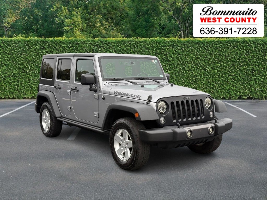 2016 Jeep Wrangler Unlimited 4WD 4dr Black Bear
