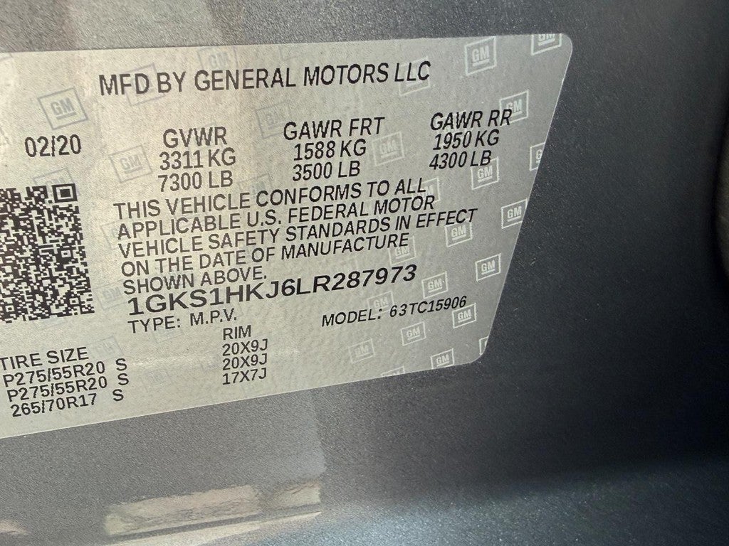 2020 GMC Yukon XL 2WD 4dr Denali
