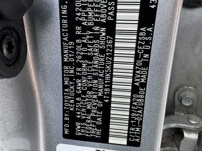 2019 Toyota Camry SE Auto