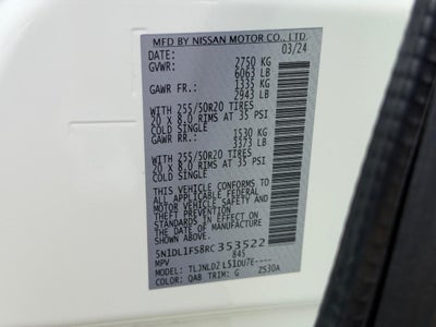 2024 INFINITI QX60 LUXE AWD