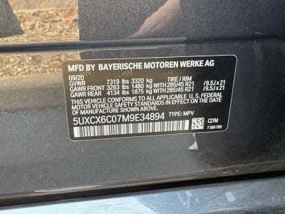 2021 BMW X7 M50i Sports Activity Vehicle