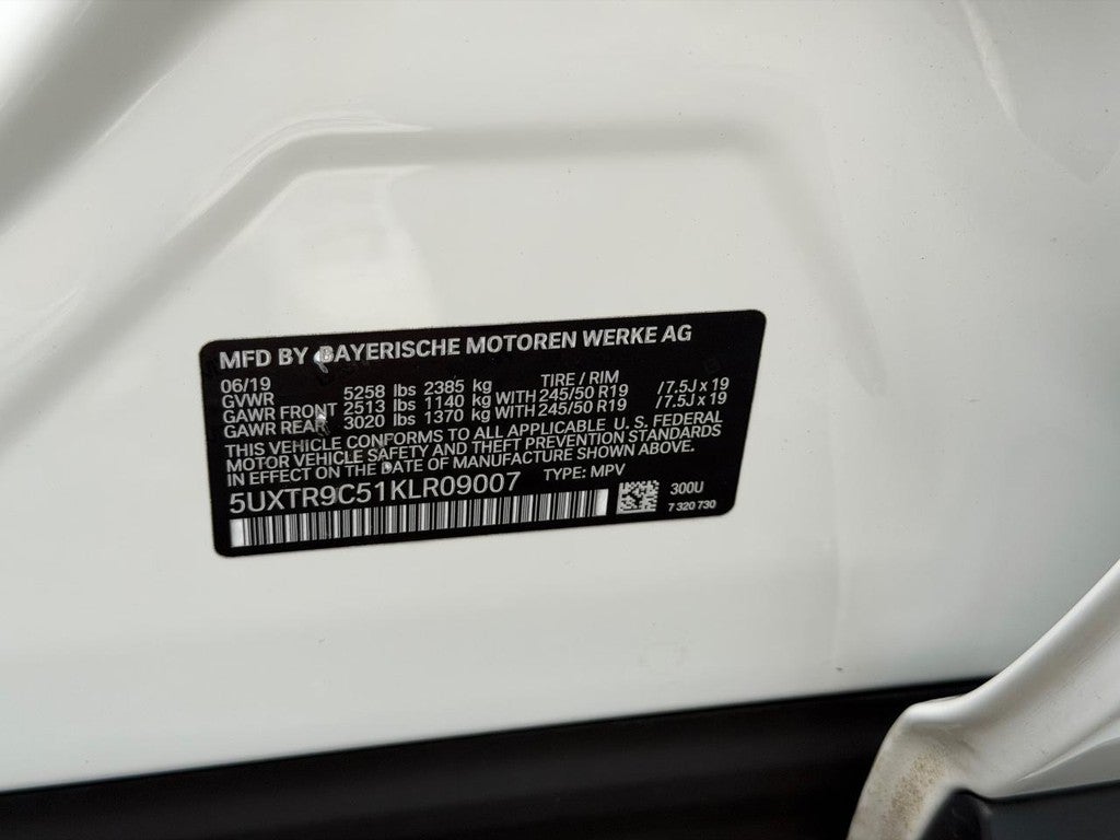 2019 BMW X3 xDrive30i Sports Activity Vehicle