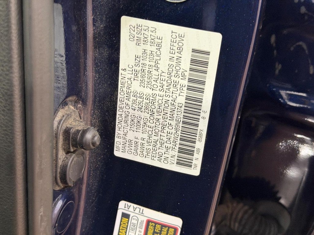 2022 Honda CR-V EX-L AWD