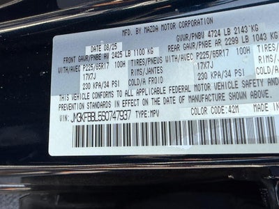 2025 Mazda Mazda CX-5 2.5 S Select Package AWD