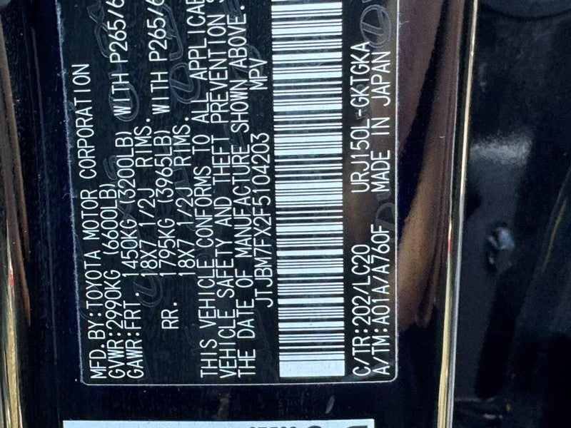 2015 Lexus GX 460 4WD 4dr